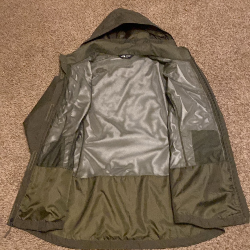 The North Face RSLV PKA (Sample)  Taupe Green Rain Jacket WMNS Plus Sz 2X/2G NWT - Picture 2 of 14